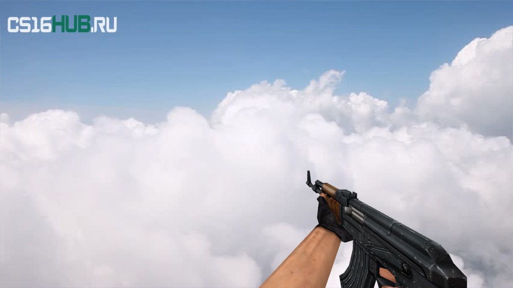 Модель «AK-47 HD Retexture» для CS 1.6