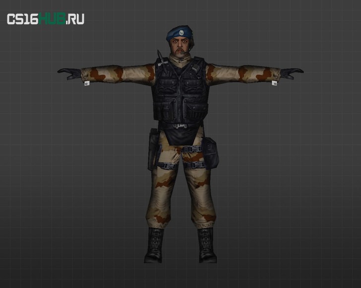Модель «Арабский солдат» для CS 1.6