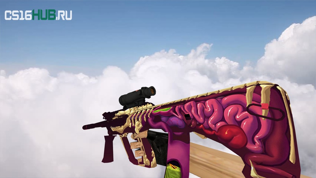 Модель «AUG Huge Guts» для CS 1.6