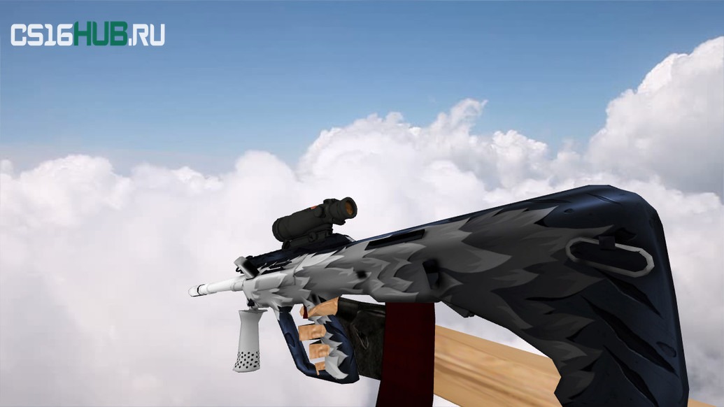 Модель «AUG White Fang» для CS 1.6