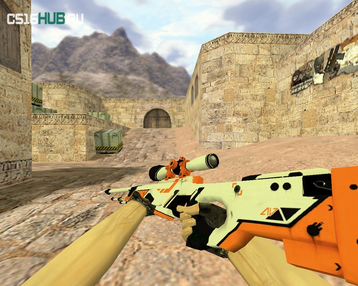 Модель «AWP Азимов» для CS 1.6