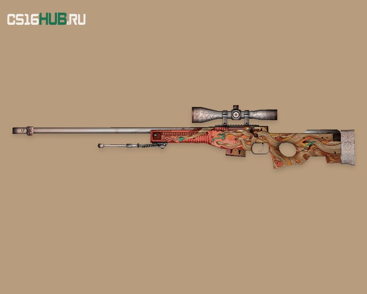 AWP | Пустынная гидра (Desert Hydra) для CS 1.6