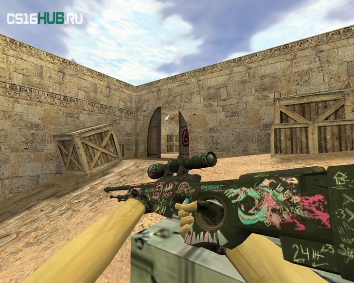 Модель «AWP Fever Dream» для CS 1.6