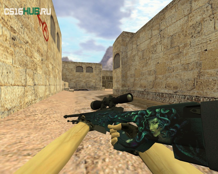 Модель «AWP Медуза» для CS 1.6