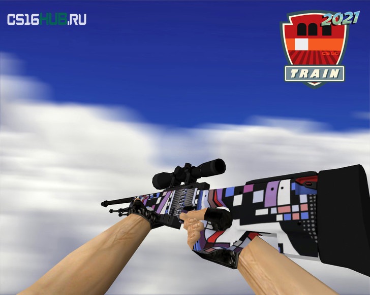AWP | Поп-AWP (POP AWP) для CS 1.6