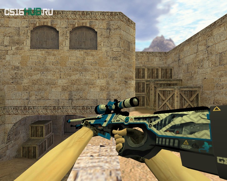 Модель «AWP Рельсотрон» для CS 1.6