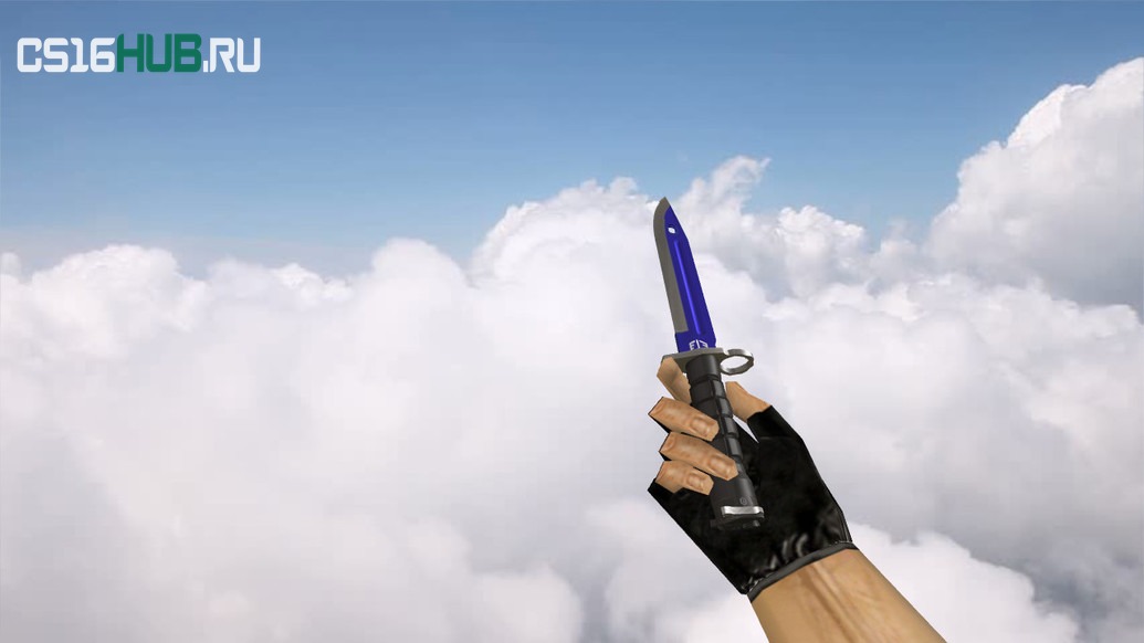 Модель «Bayonet Automatic Blue» для CS 1.6