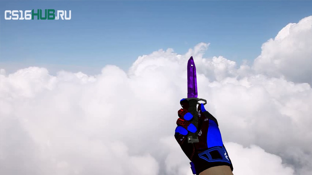 Модель «Штык-нож Doppler Sapphire» для CS 1.6