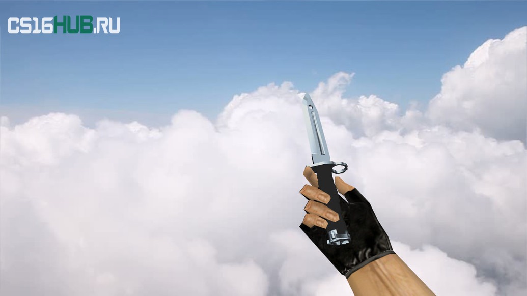Модель «Штык-нож «Серебряный хром»» для CS 1.6