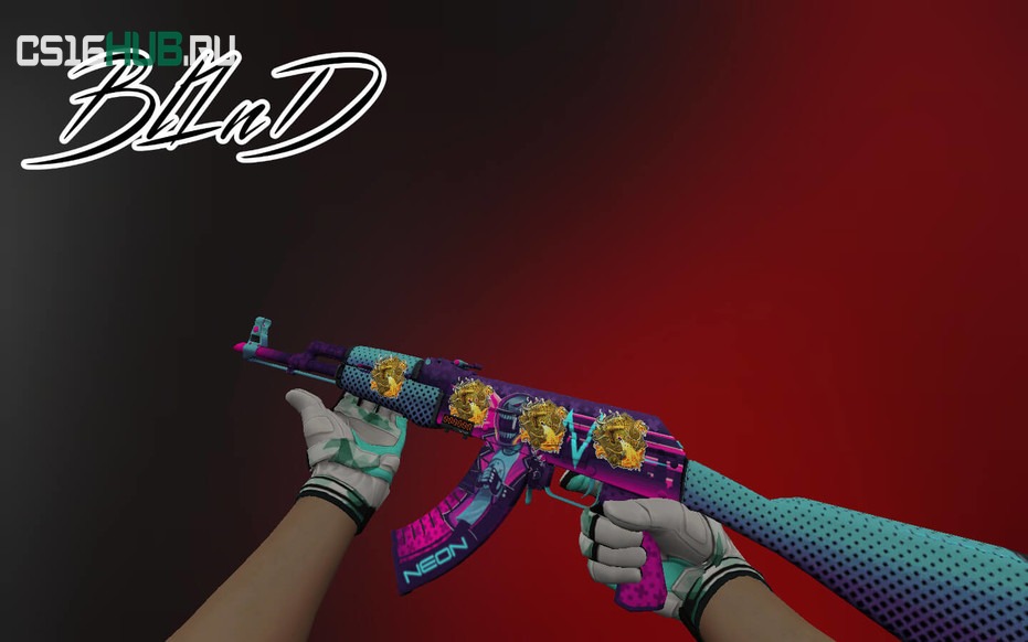 Пак моделей оружия «bl1nd Inventory» для CS 1.6