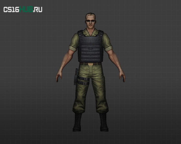 Модель «Блондин» для CS 1.6