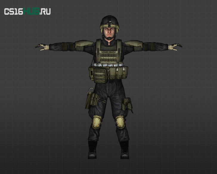 Модель «Бравый отряд» для CS 1.6