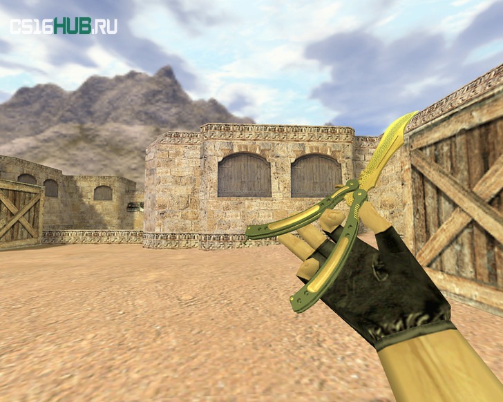 Модель «Нож-бабочка Лор» для CS 1.6