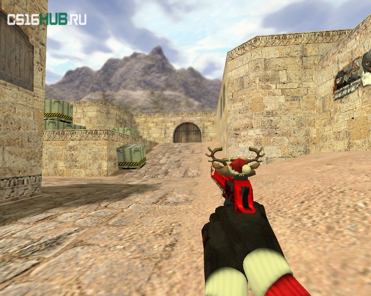 Модель «Deagle Новогодний» для CS 1.6