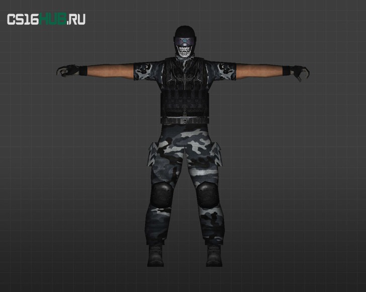 Модель «Отряд черепа» для CS 1.6