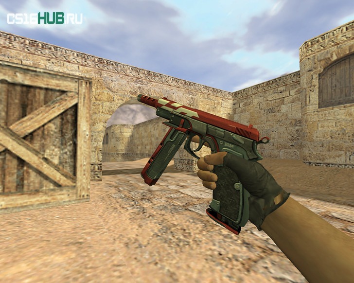 Модель «CZ-75 Красный ястреб» для CS 1.6