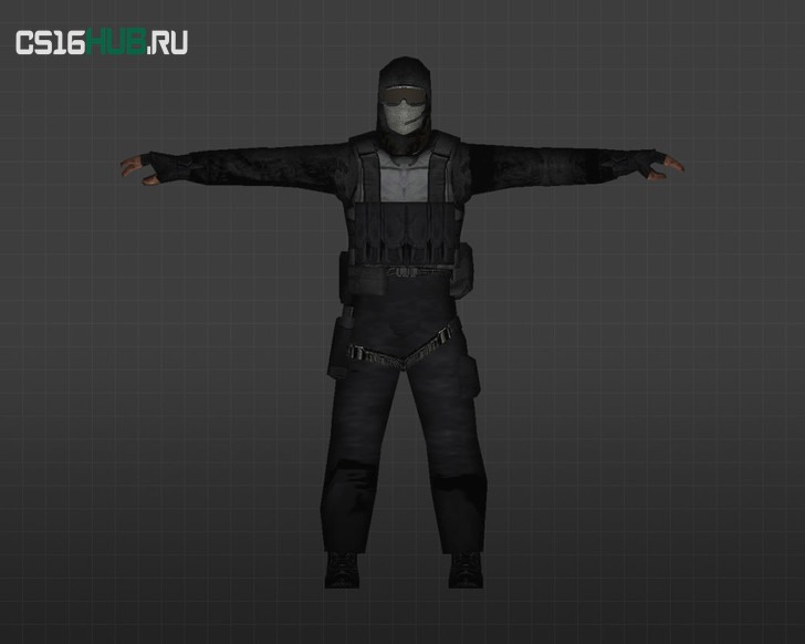 Модель «Темный капюшон» для CS 1.6