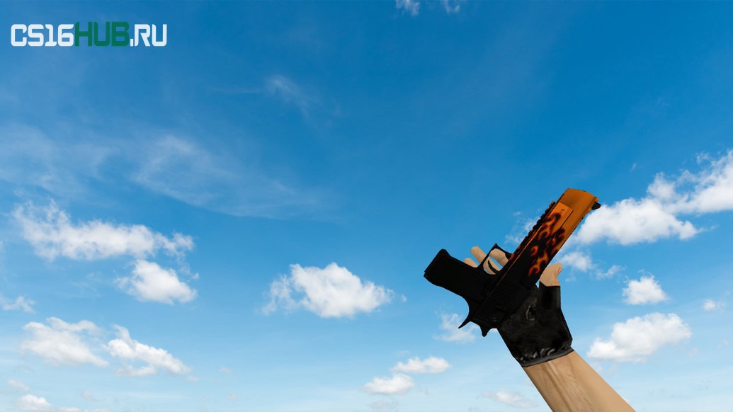 Модель «Deagle Пламя» для CS 1.6