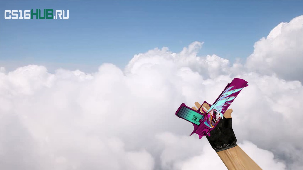 Модель «Deagle «Неоновый гонщик»» для CS 1.6