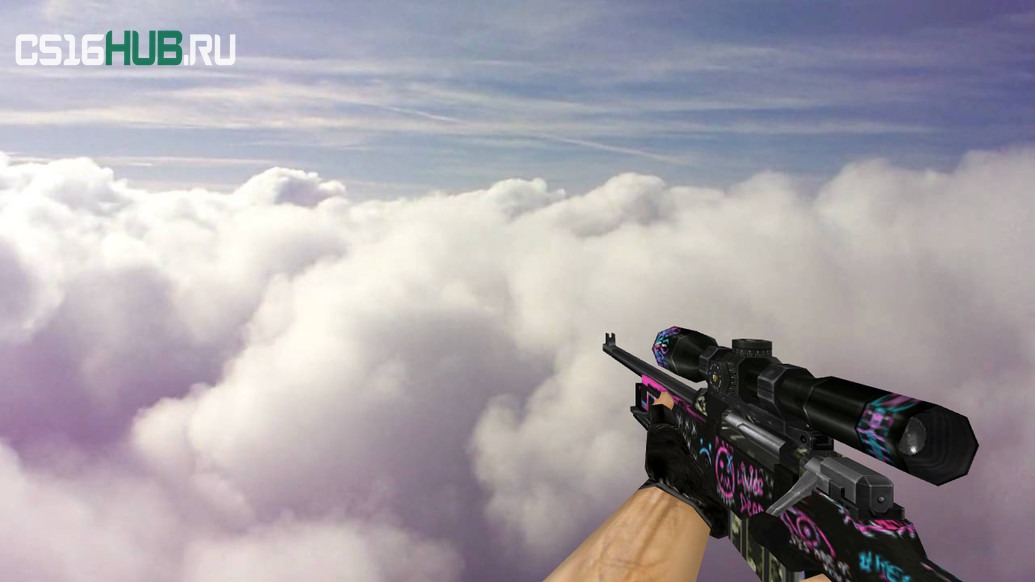 Модель «Стандартный AWP Горячечные грёзы» для CS 1.6