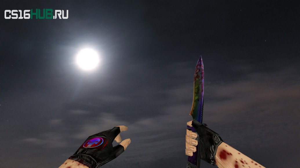 Модель «Default Knife Bloody Rainbow» для CS 1.6