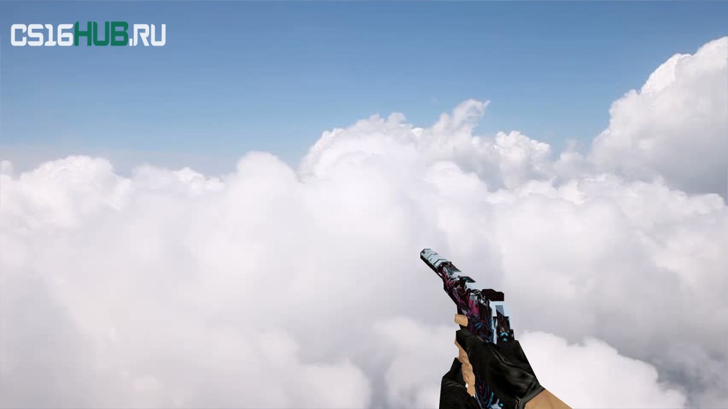 Модель «Default USP «Неонуар»» для CS 1.6