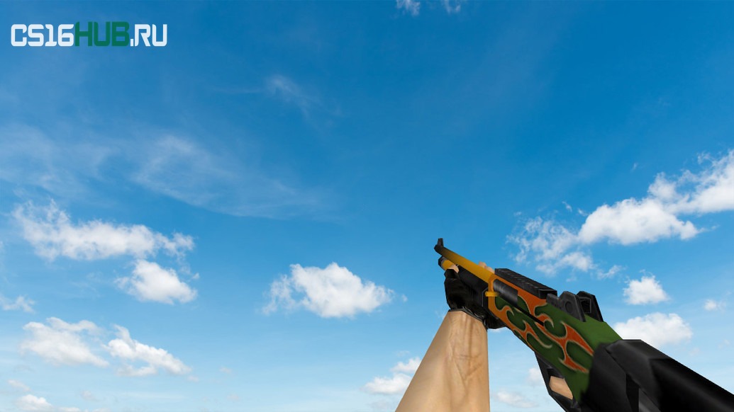 Модель «Default XM1014 «Горелка Теклу»» для CS 1.6