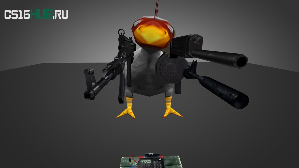 Модель «Die-Hard Chicken1» для CS 1.6