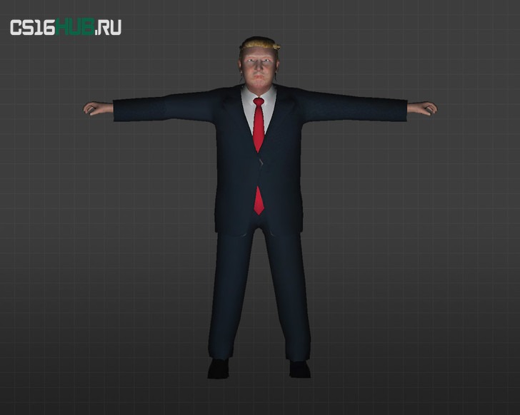 Модель «Дональд Трамп» для CS 1.6