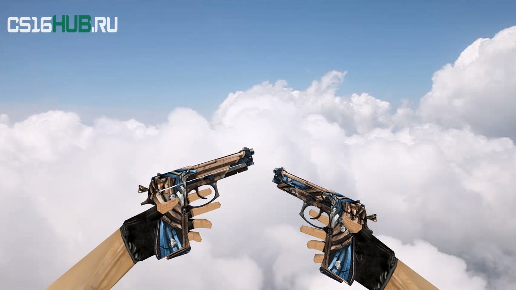 Модель «Dual Berettas Hawk Eye» для CS 1.6