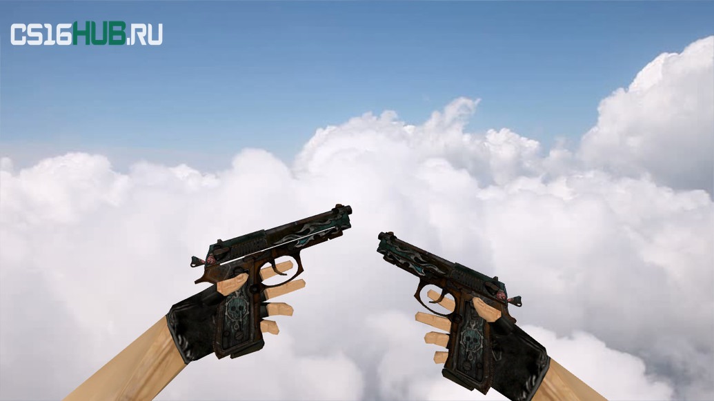 Модель «Dual Berettas Road Warrior» для CS 1.6