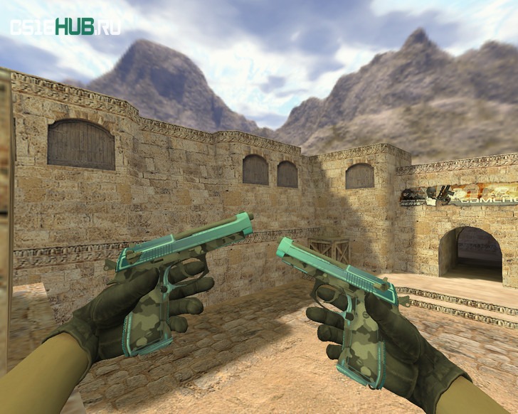 Модель «Dual Elites Городской шок» для CS 1.6