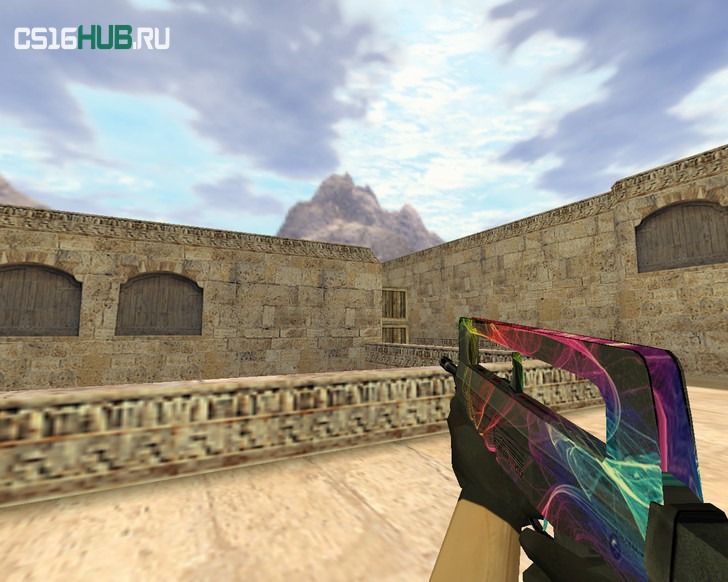 Модель «Famas Неоновый туман» для CS 1.6