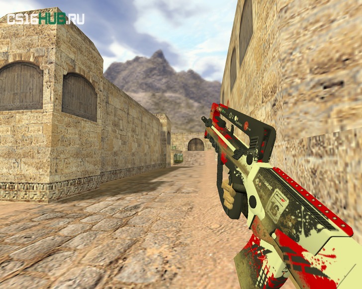 Модель «Famas Защитный каркас» для CS 1.6
