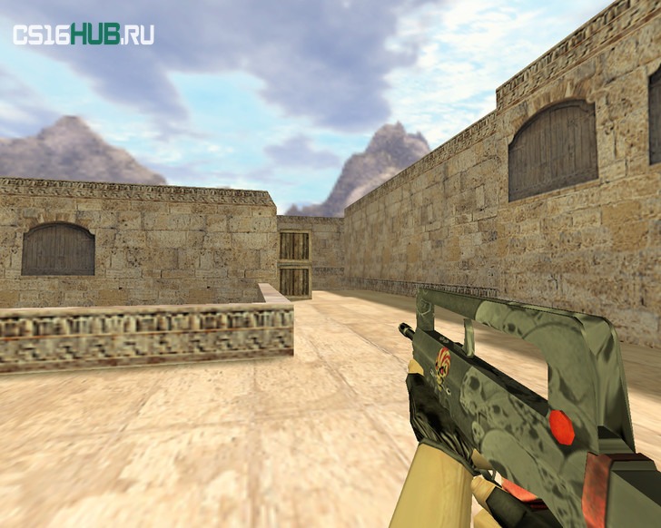 Модель «Famas Череп» для CS 1.6