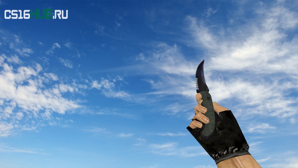 Модель «Flip Knife Black Pearl» для CS 1.6