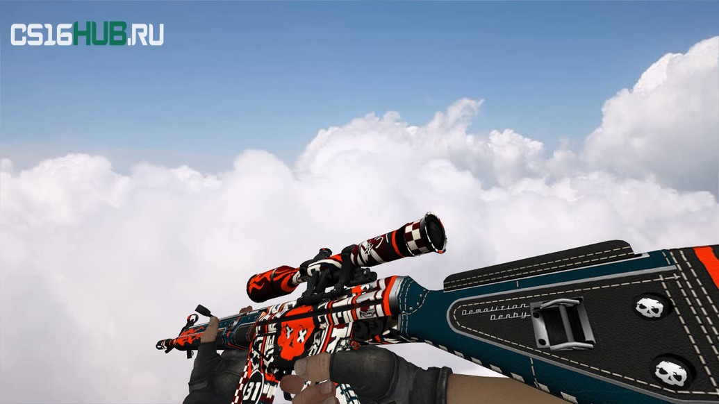 Модель «G3SG1 Demolition Derby» для CS 1.6