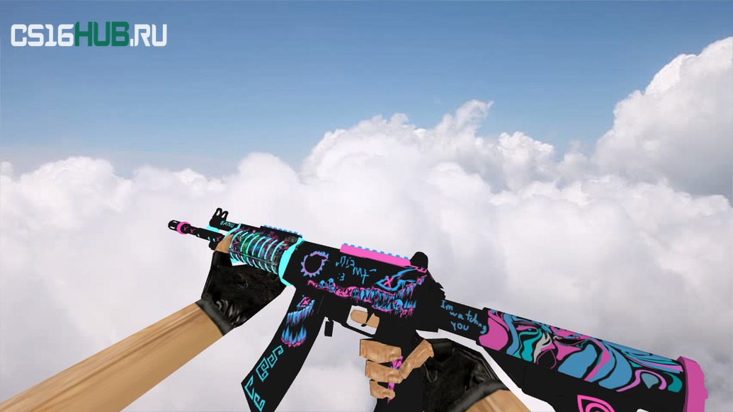 Модель «Galil Psychopath» для CS 1.6