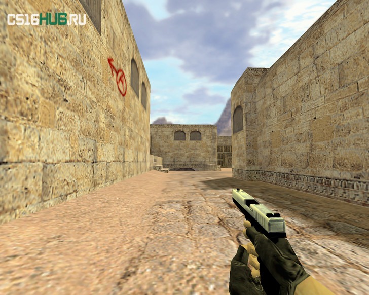 Модель «Glock Хром» для CS 1.6