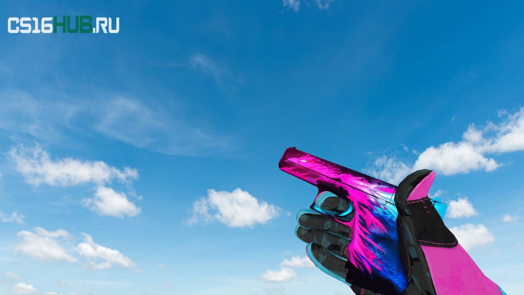 Модель «Glock Splash Burn» для CS 1.6