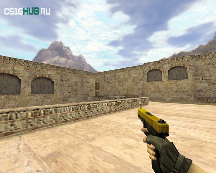 Модель «Glock Золотой» для CS 1.6