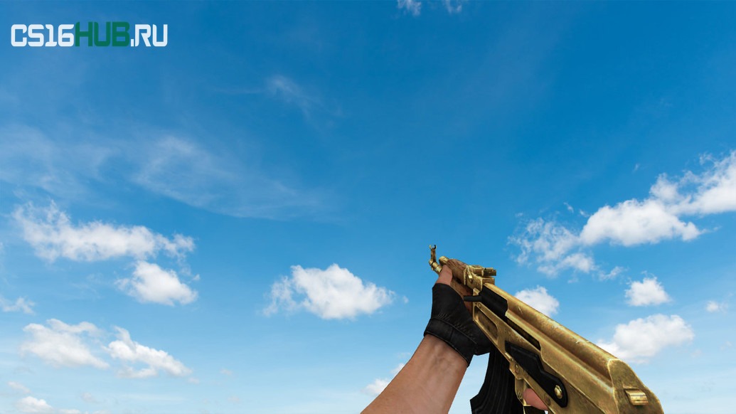 Пак моделей оружия «Golden Weapon Pack» для CS 1.6