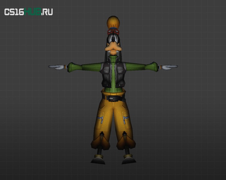 Модель «Гуфи» для CS 1.6