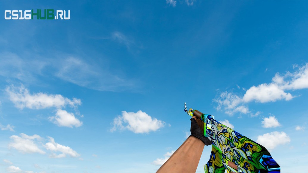 Пак моделей оружия «Graffiti Weapon Pack» для CS 1.6