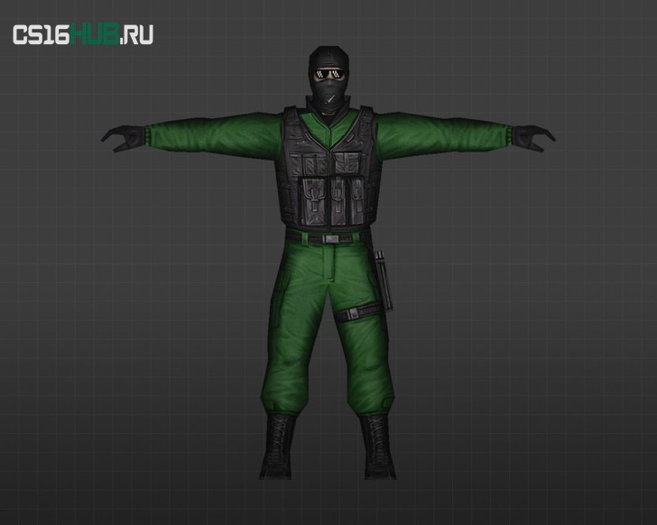Модель «Зеленый GIGN» для CS 1.6