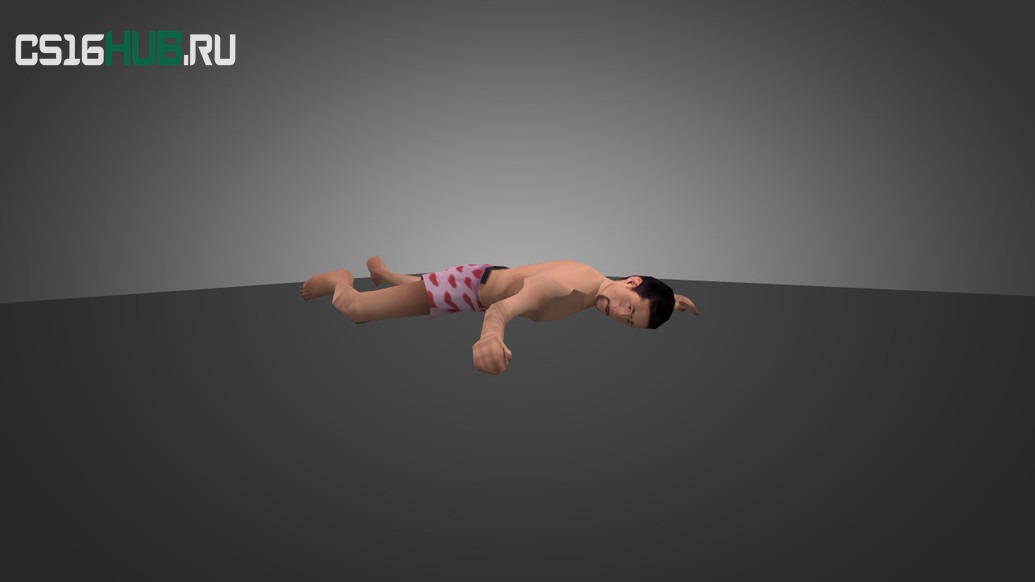 Модель «GTA SA Sleeping Stripped Valet Crew» для CS 1.6