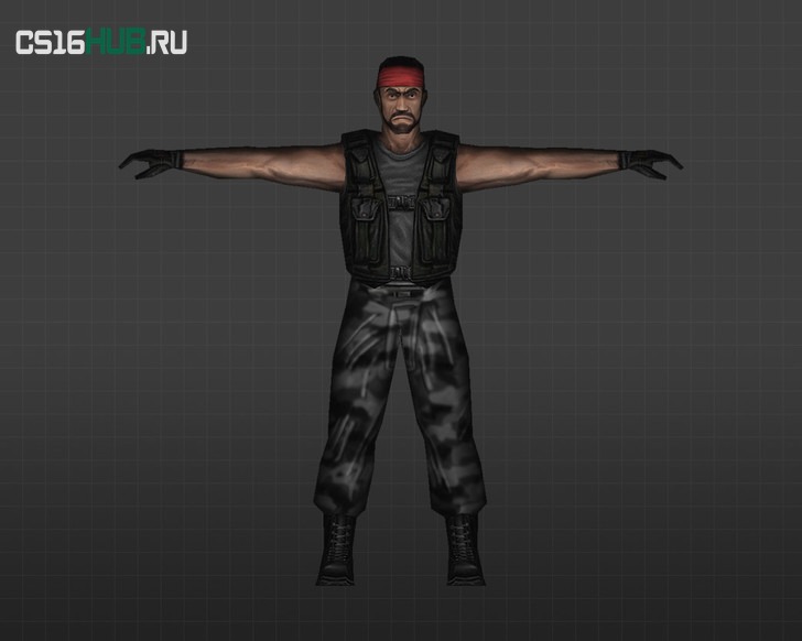 Модель «Guerilla Городской камуфляж» для CS 1.6