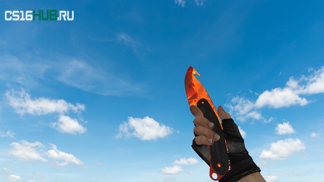 Модель «Gut Knife Fire» для CS 1.6
