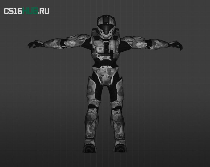 Модель «Мастер Чиф» для CS 1.6