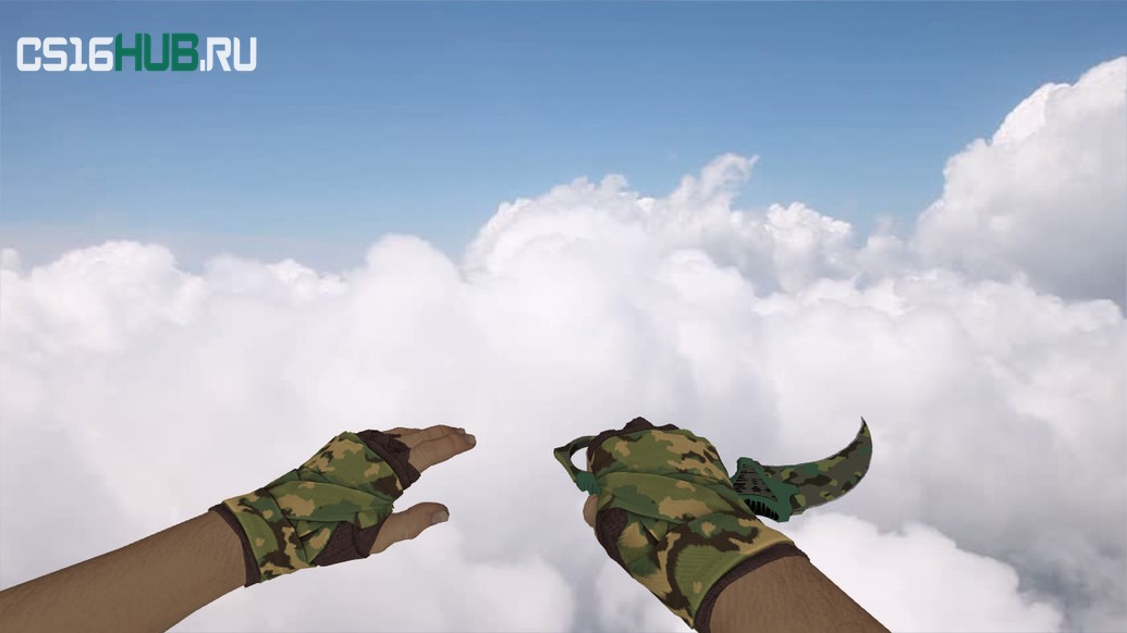 Пак моделей оружия «Hand Wraps Arboreal USP-Knife» для CS 1.6